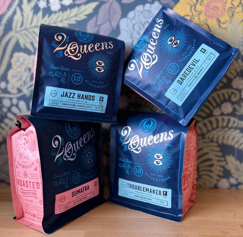 2 Queens Coffee Bags (NY).