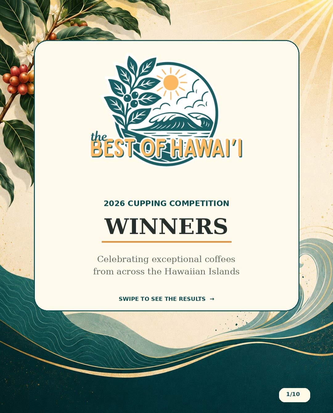 Celebrating Hawaiʻi's top coffees at the 2026 Hawaii Coffee Association conference