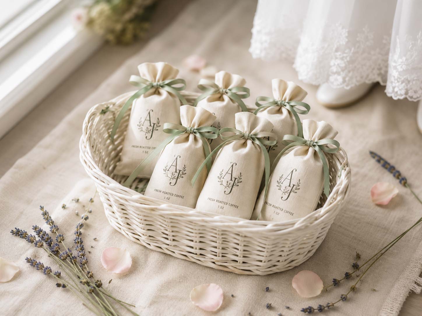CoffeeWeddingFlowerGirl