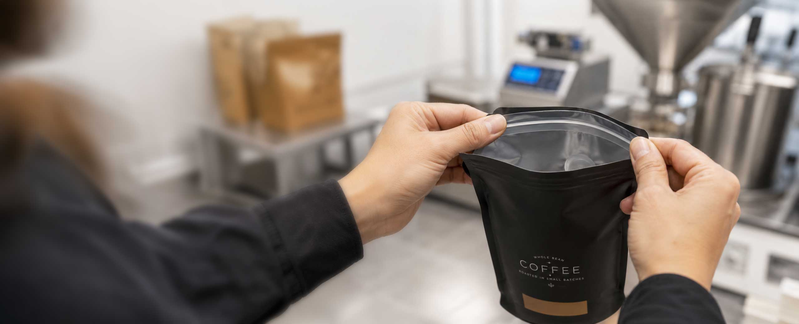 Storing coffee bags before you fill them thumbnail