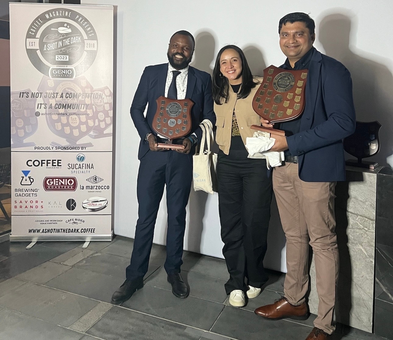 Winner of the A Shot in the Dark Coffee Roasting Competition thumbnail