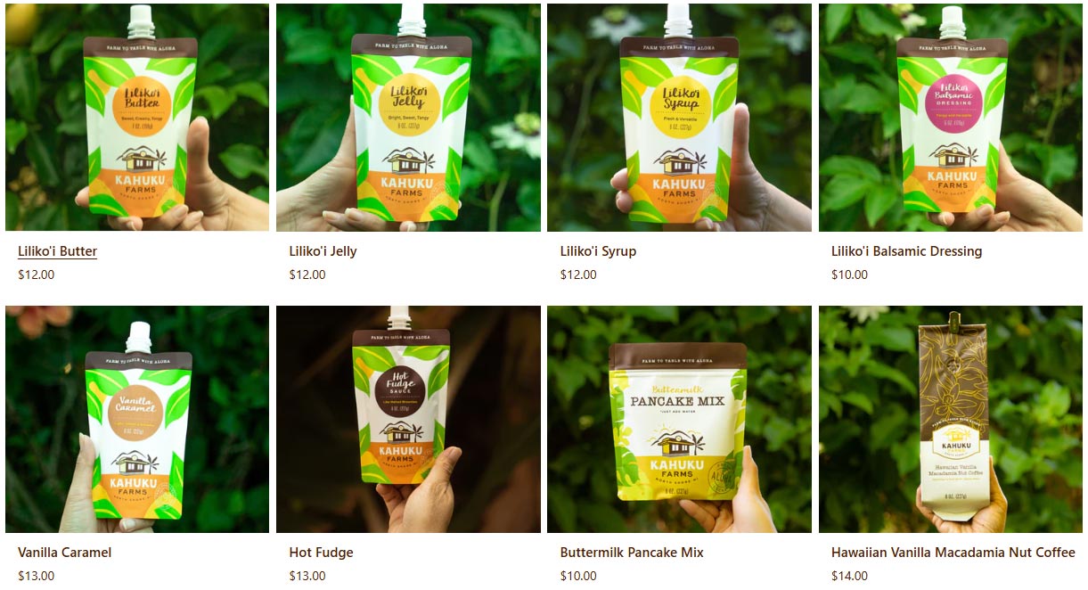Kuhuku Famrs Products