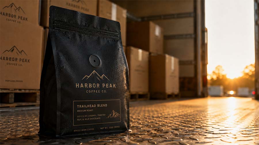 Envío de café en verano