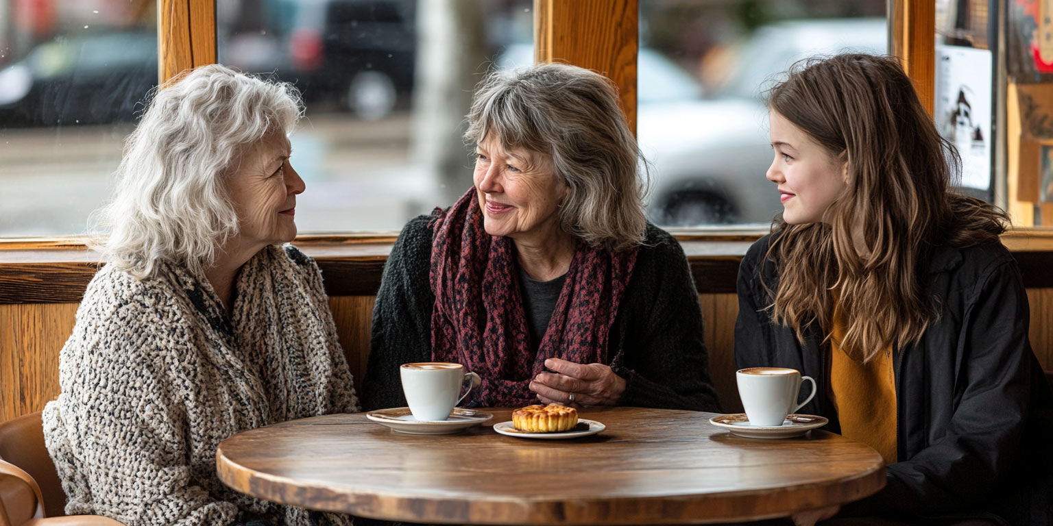 Three Generation of Coffee Drinkers