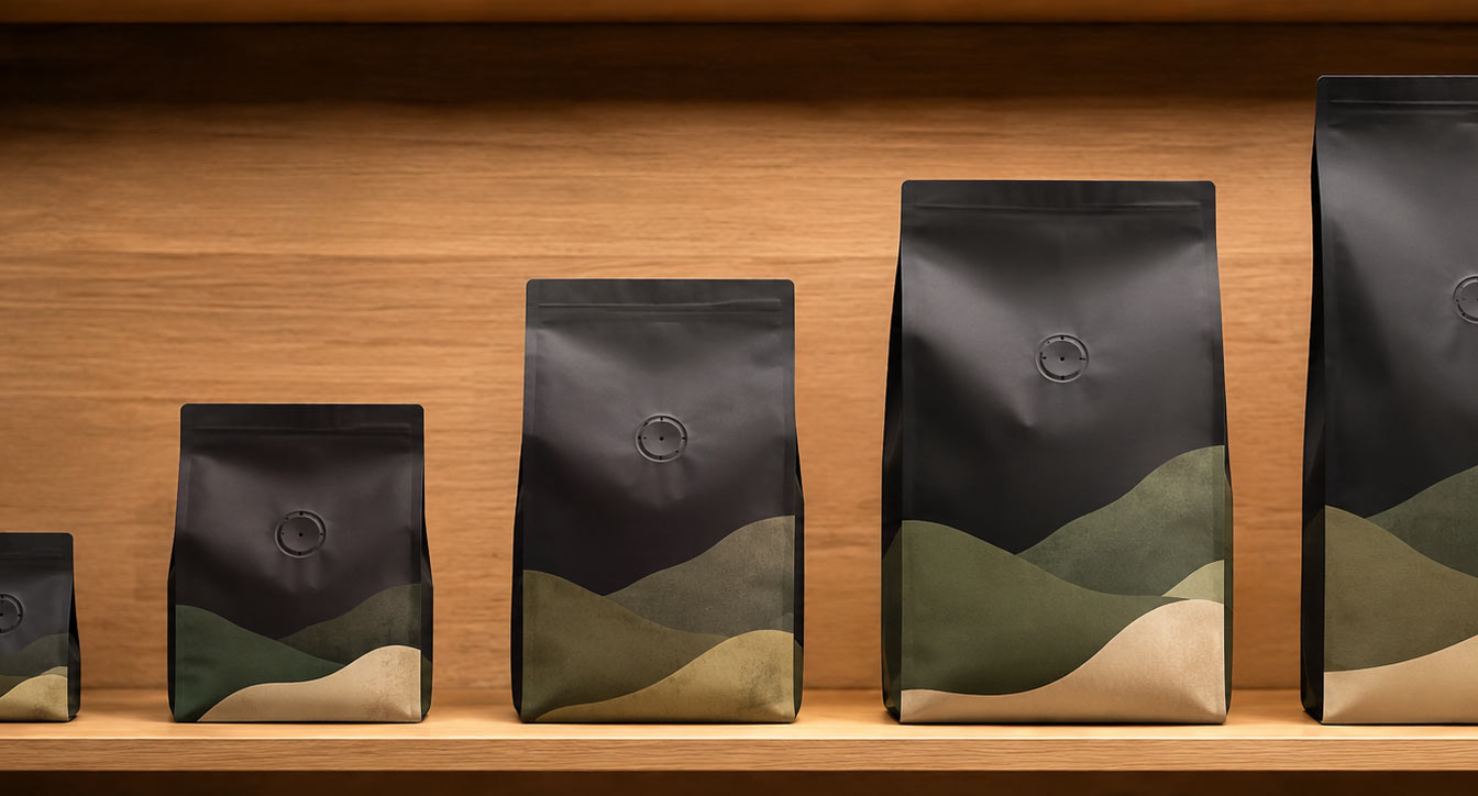 Tamaños de Bolsas de Café de Stock: Cómo Elegir la Medida Correcta para tu Café thumbnail