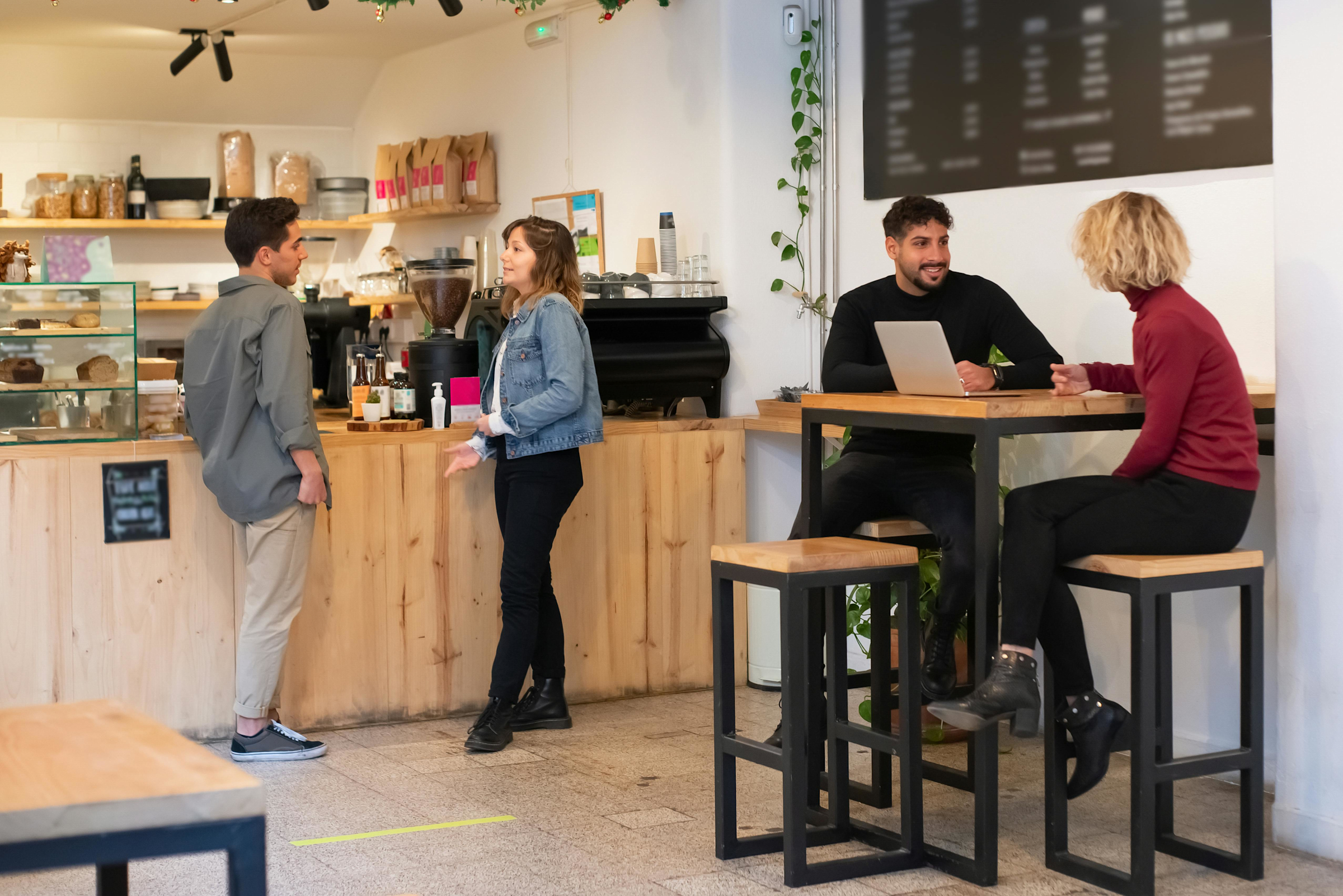 Coffee Shop Line.
