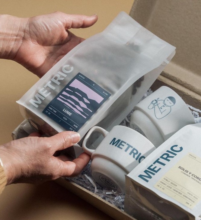 Metric Coffee Gift Set.