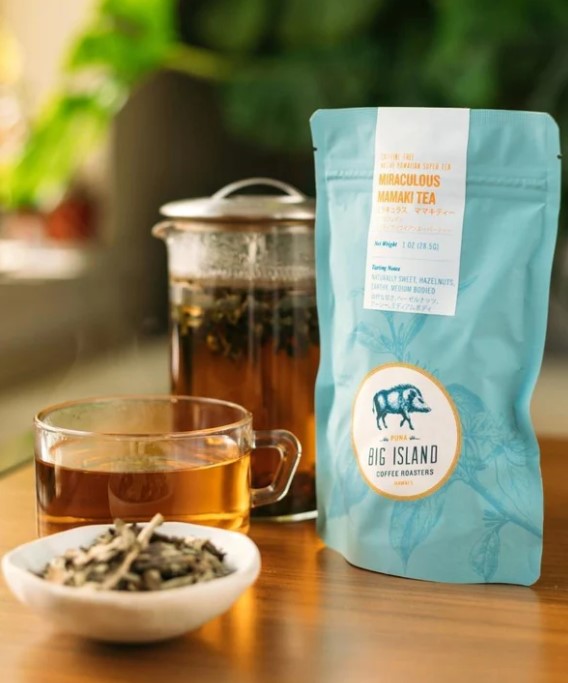 Big Island Coffee Roasters' tea.