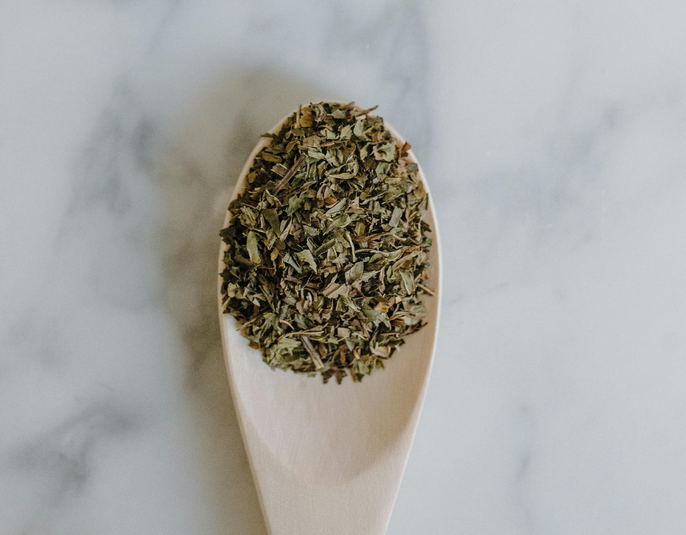 Loose leaf tea.