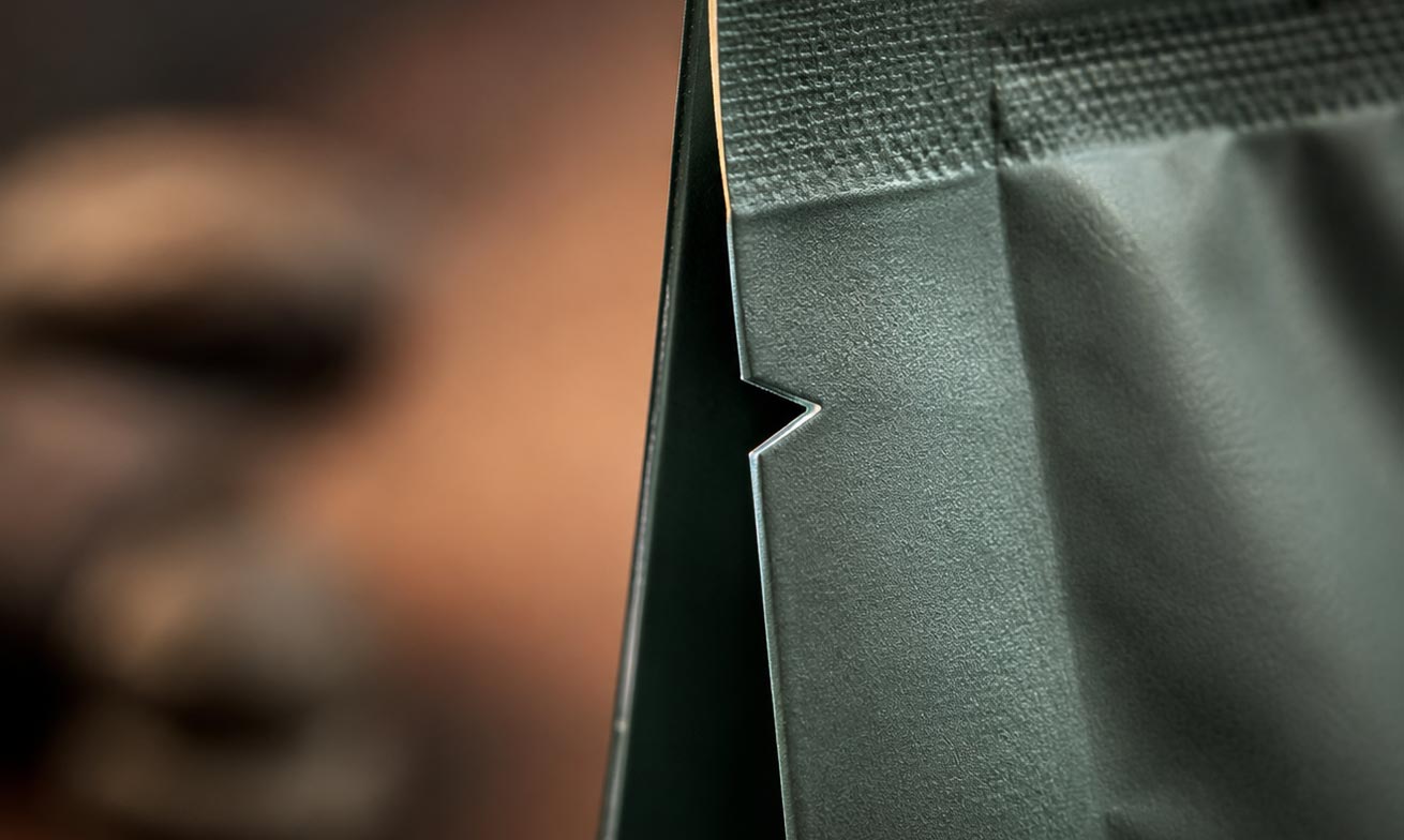 Coffee bag tear notch thumbnail