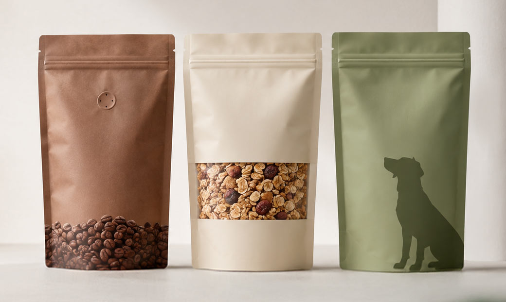 The Flexible Packaging Family Coffee Food and Pet Food Bags Under One Roof thumbnail