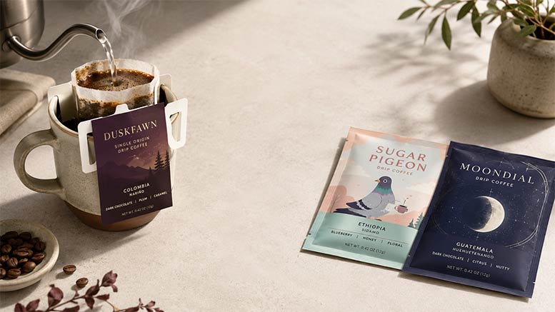Pour-over coffee bags single-serve drip format thumbnail