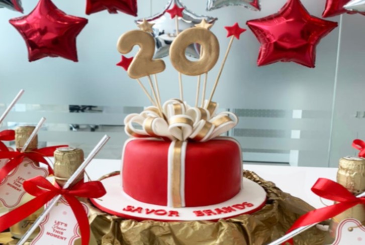Savor Brands célèbre ses 20 ans.